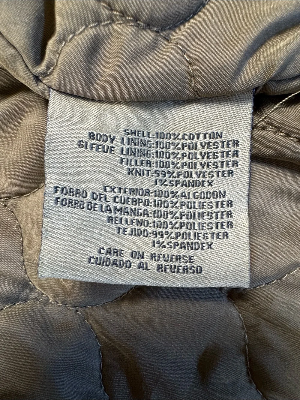 Levi's Khaki Utility / Field Jacket XL